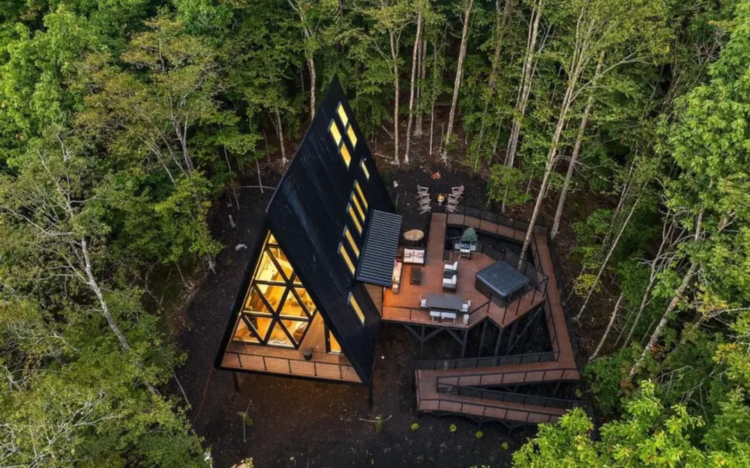 The Dreamiest A-Frame Stay in North Carolina